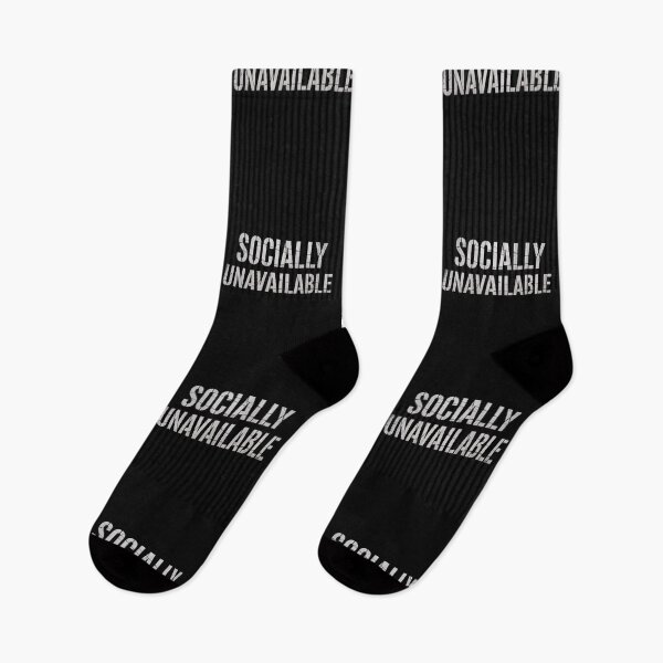 Item preview, SOCIALLY UNAVAILABLE designed and sold by SignumShop.