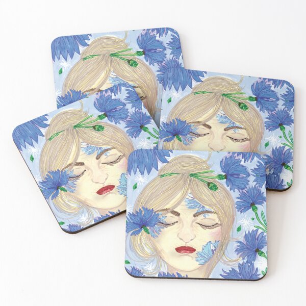 Item preview, Cornflower Woman designed and sold by n-like-design.