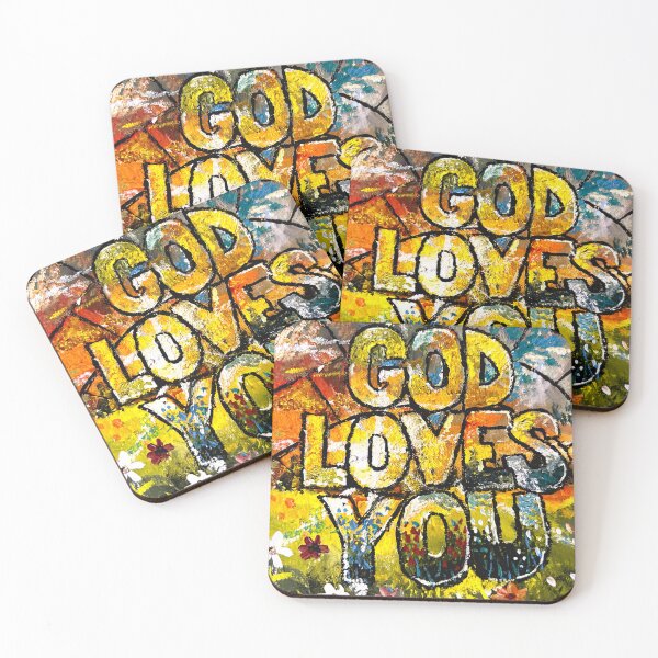 Item preview, God Loves You designed and sold by TheArtCave.