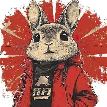 Artwork thumbnail, Rebel Rabbit by Kalsaver