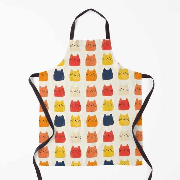 Item preview, Adorable Colorful Cat Faces | Cute Cartoon Cat Illustration designed and sold by hoyala.