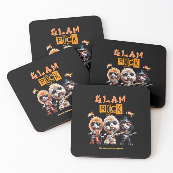 Artikelvorschau, Glam Rock - The Sheep-a-dee Sheeps von The Beep-a-dee Beeps entworfen und verkauft von LWCBooks.