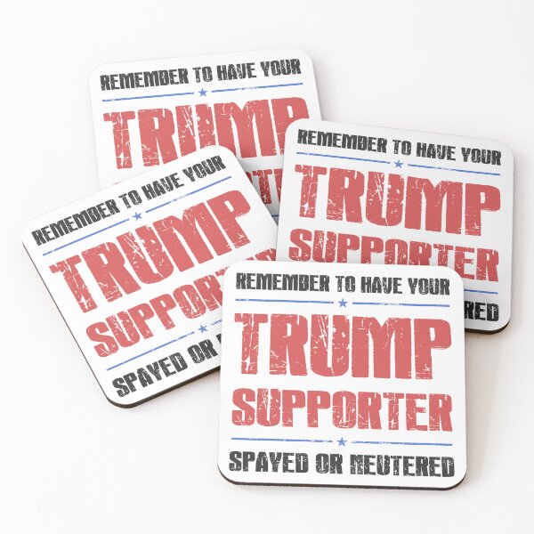 Item preview, Funny Anti-Trump ‘Spayed Or Neutered’ designed and sold by thepixelgarden.