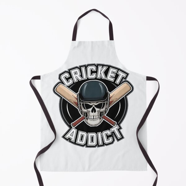 Item preview, Cricket Addict – Hardcore Cricket Fan Design designed and sold by Jollys-ArtShop.