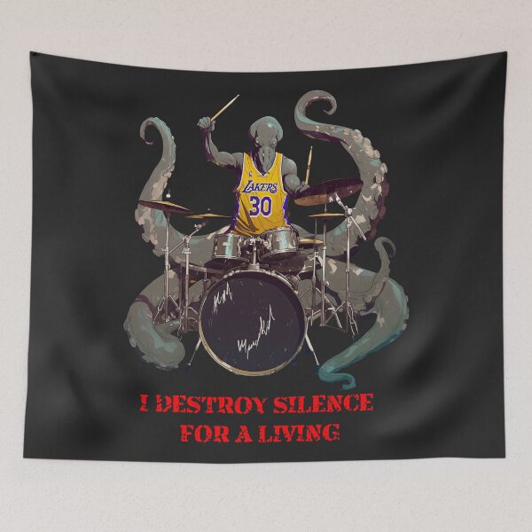Item preview, I destroy silence for a living  designed and sold by obstinator.