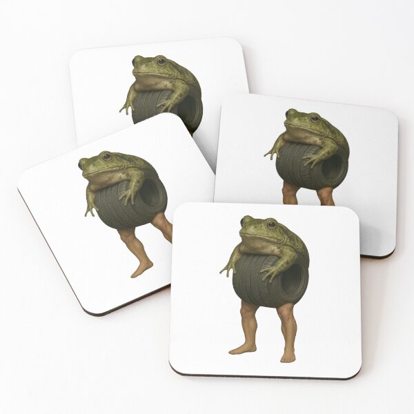Item preview, Boneca Ambalabuu Meme Frog photorealistic designed and sold by YuliaHulia.