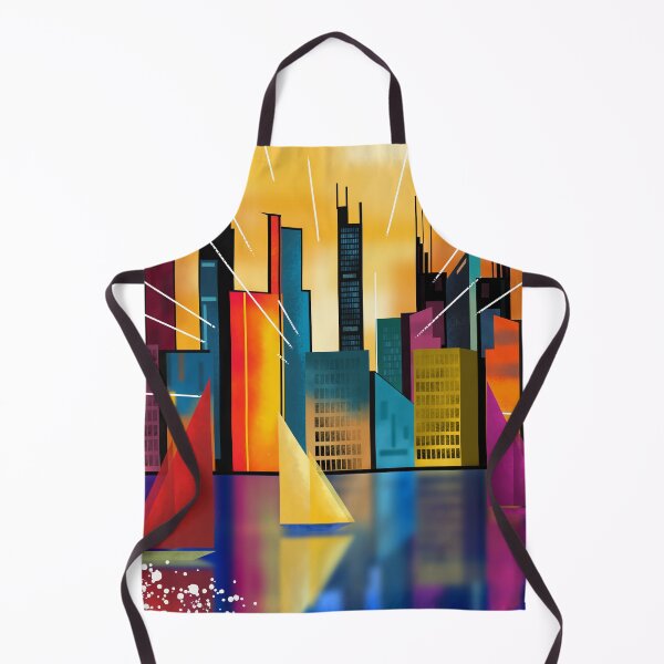 Item preview, Vibrant Cityscape designed and sold by Andrew Hitchen.