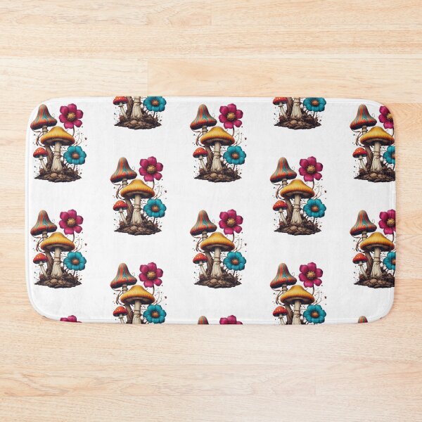 Item preview, COLORFUL SHROOMS designed and sold by Pickle Wicked Designs.