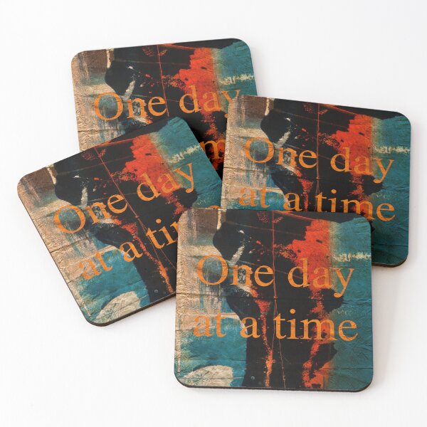 Item preview, One day at a time , inspirational Text art designed and sold by NickDedidis.