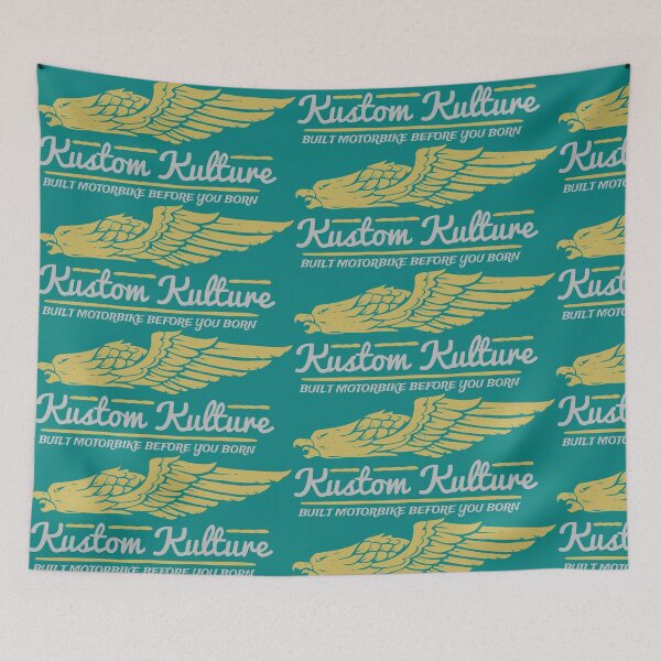 Item preview, Kustom Kulture Eagle – Vintage Hot Rod Tattoo Style designed and sold by The Design KAD.