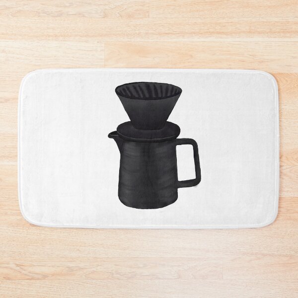 Item preview, Elegant black pour-over coffee maker featuring a minimalistic design for stylish brewing designed and sold by sigoisette.
