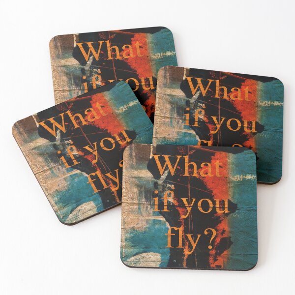 Item preview, What if you fly? Inspirational Text Art designed and sold by NickDedidis.