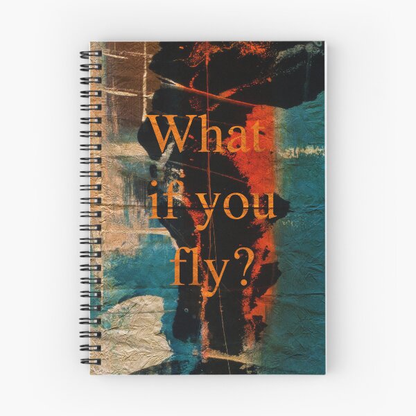 Item preview, What if you fly? Inspirational Text Art designed and sold by NickDedidis.
