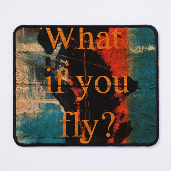 Item preview, What if you fly? Inspirational Text Art designed and sold by NickDedidis.