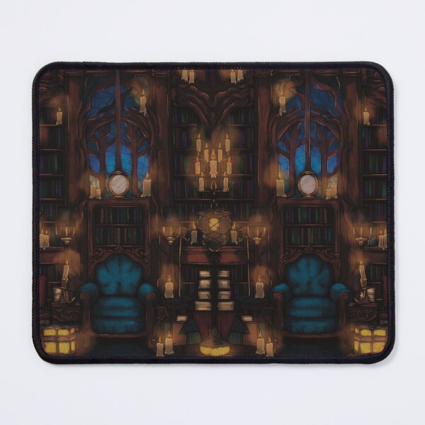 Item preview, Enchanted Fantasy Library - Cozy Book Nook Aesthetic designed and sold by AvviareArt.