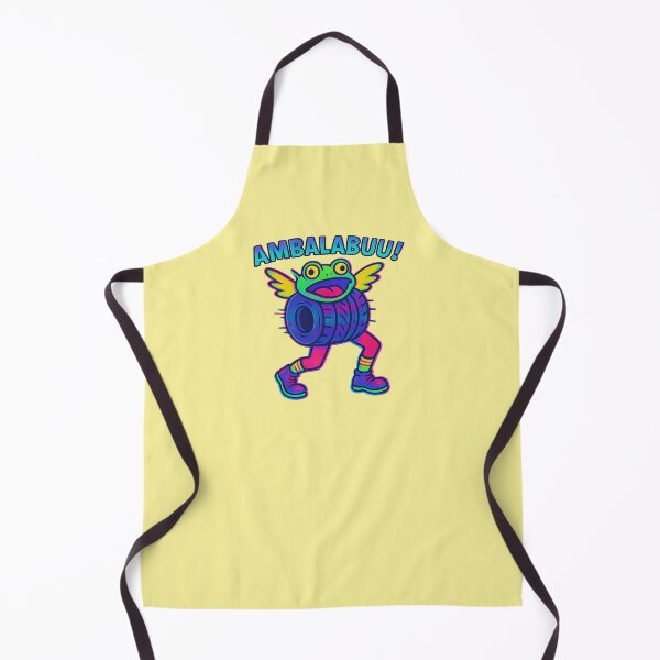 Item preview, Ambalabu Glitchcore Sticker – Trippy Neon Meme Art with Acid Colors designed and sold by YuliaHulia.