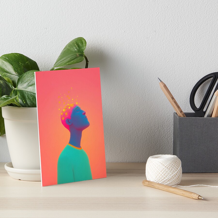 Item preview, Art Board Print designed and sold by BzzLab.