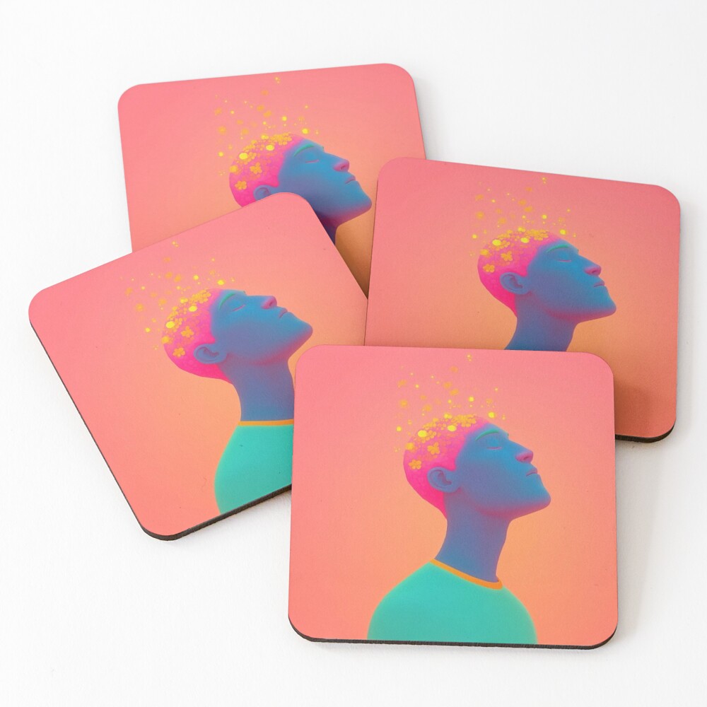 Item preview, Coasters (Set of 4) designed and sold by BzzLab.