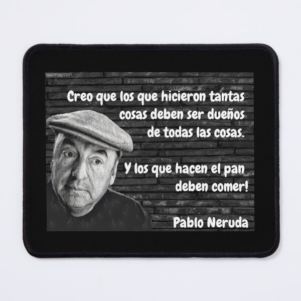 Item preview, Pablo Neruda- El Pueblo  designed and sold by Tony Cisse.
