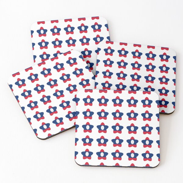 Item preview, Laos Flag Star Pattern designed and sold by TheIconSmith.