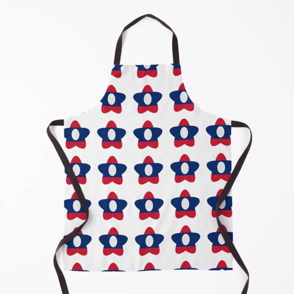Item preview, Laos Flag Star Pattern designed and sold by TheIconSmith.