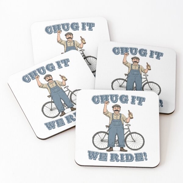 Item preview, Chug It We Ride Cycling designed and sold by Esskay Designs.