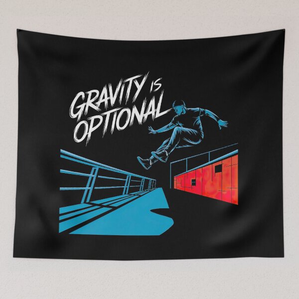 Item preview, Gravity is Optional, Parkour designed and sold by Tiszert.