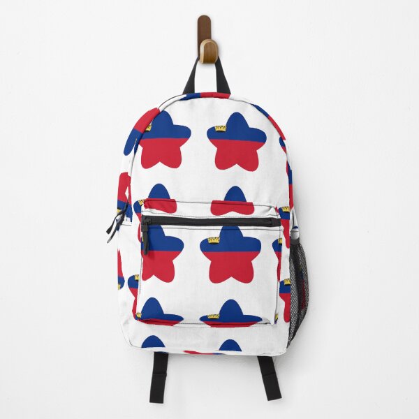 Item preview, Liechtenstein Flag Star Pattern designed and sold by TheIconSmith.