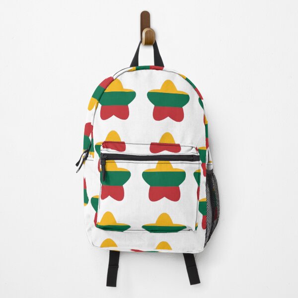 Item preview, Lithuania Flag Star Pattern designed and sold by TheIconSmith.