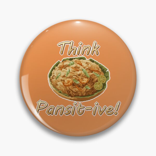 Item preview, Think Pansit-ive designed and sold by Pixel Cravings.