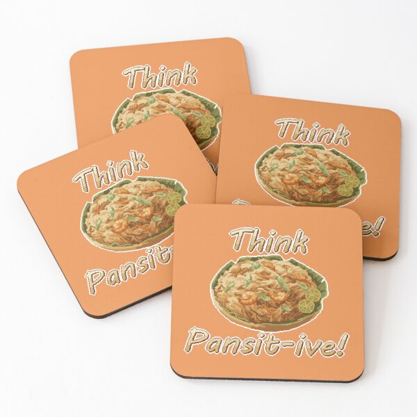 Item preview, Think Pansit-ive designed and sold by Pixel Cravings.