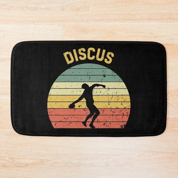 Item preview, Discus Throw Retro Sunset Thrower Silhouette designed and sold by StrideSuccess.