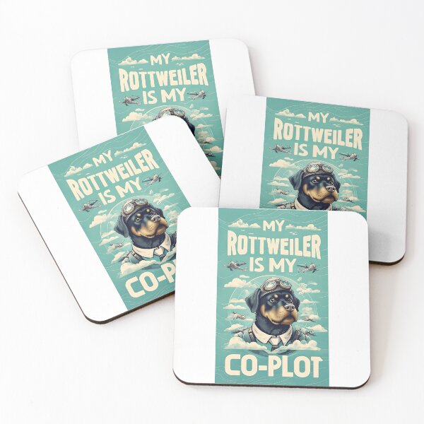 Item preview, Rottweiler is my co-pilot designed and sold by MountAshDesigns.