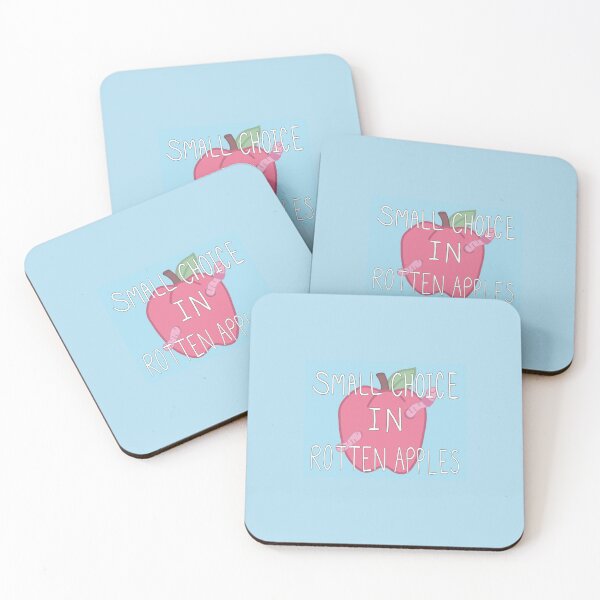 Item preview, Small choice in rotten apples taming of the shrew Shakespeare quote designed and sold by Goose86.
