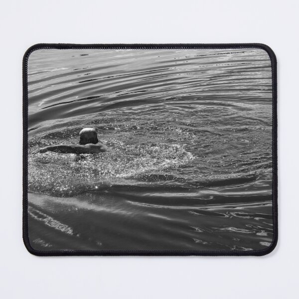 Item preview, man swimming in a river 3 designed and sold by felipequeiroz.