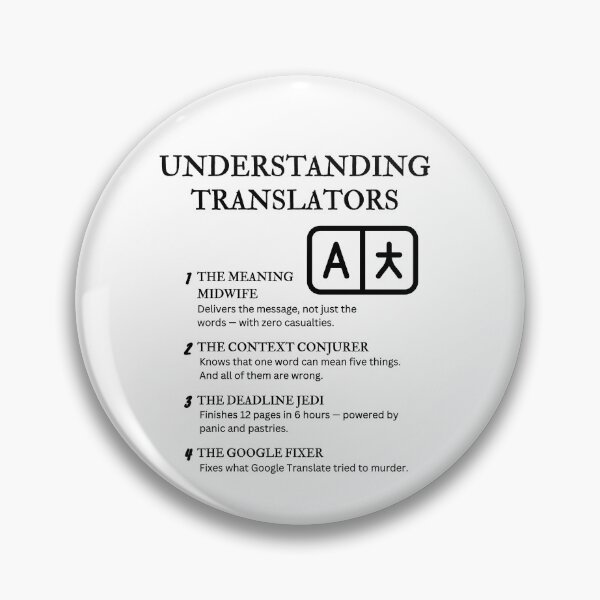 Item preview, Understanding Translators – Funny Language Nerd Quotes for Linguists & Interpreters designed and sold by PsyFlow35.