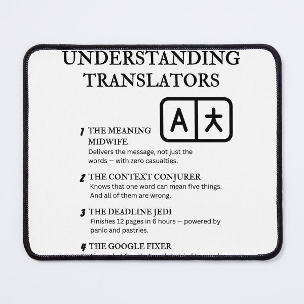 Item preview, Understanding Translators – Funny Language Nerd Quotes for Linguists & Interpreters designed and sold by PsyFlow35.