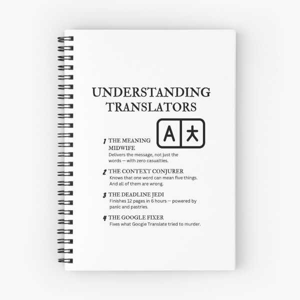 Item preview, Understanding Translators – Funny Language Nerd Quotes for Linguists & Interpreters designed and sold by PsyFlow35.