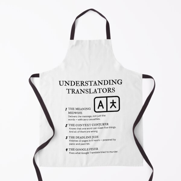 Item preview, Understanding Translators – Funny Language Nerd Quotes for Linguists & Interpreters designed and sold by PsyFlow35.