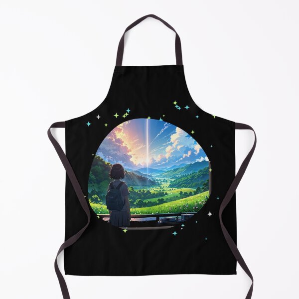 Item preview, environmental science girl anime art designed and sold by RedOrBlueIts4U.