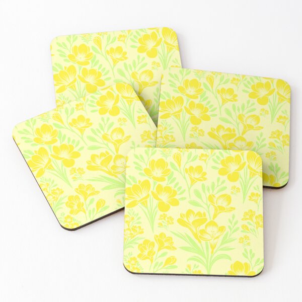 Item preview, Freesia Flowers Yellow designed and sold by SilverPegasus.
