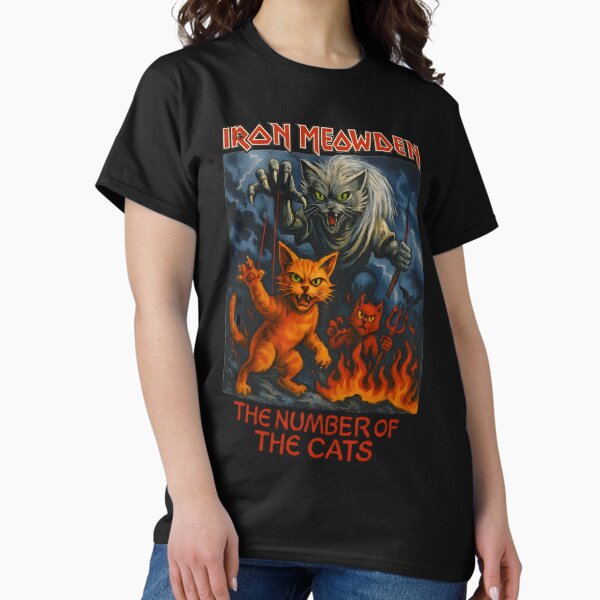 Item preview, Iron Meowden – The Number of the Cats designed and sold by bvnf.