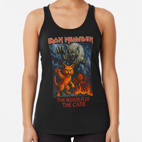 Item preview, Iron Meowden – The Number of the Cats designed and sold by bvnf.
