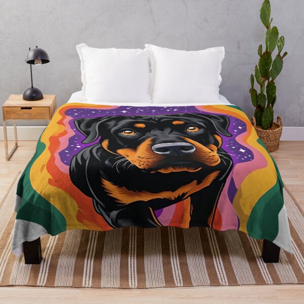 Item preview, Happy Rottweiler designed and sold by MountAshDesigns.