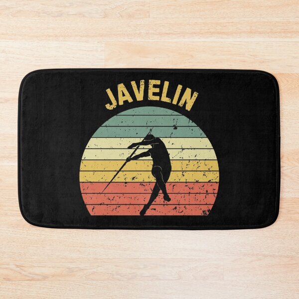 Item preview, Javelin Throw Retro Sunset Thrower Silhouette designed and sold by StrideSuccess.