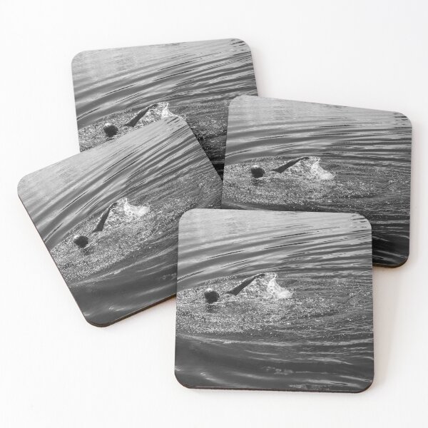 Item preview, man swimming in a river 5 designed and sold by felipequeiroz.