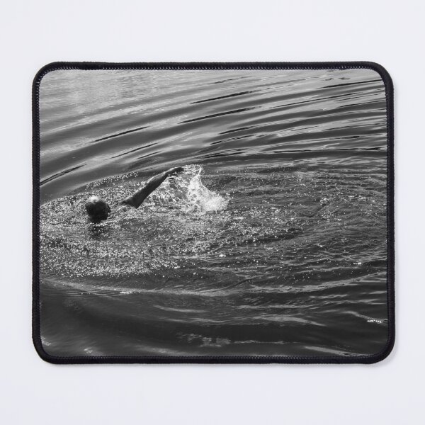 Item preview, man swimming in a river 5 designed and sold by felipequeiroz.