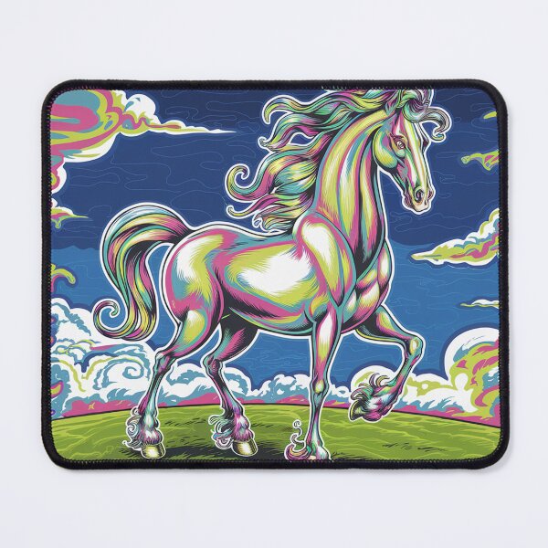 Item preview, A slim, strong horse in a psychedelic style. designed and sold by Lilashakti ⭐️ ⭐️ ⭐️ ⭐️ ⭐️.