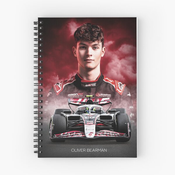 Item preview, Oliver Bearman F1 2025 Poster designed and sold by RaceCraftDesign.