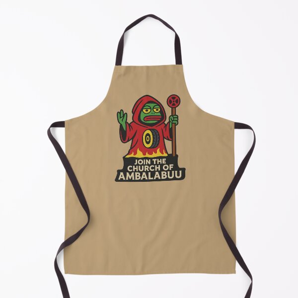 Item preview, Join the Church of Ambalabuu Sticker – Cult Meme Aesthetic Brainrot Humor designed and sold by YuliaHulia.
